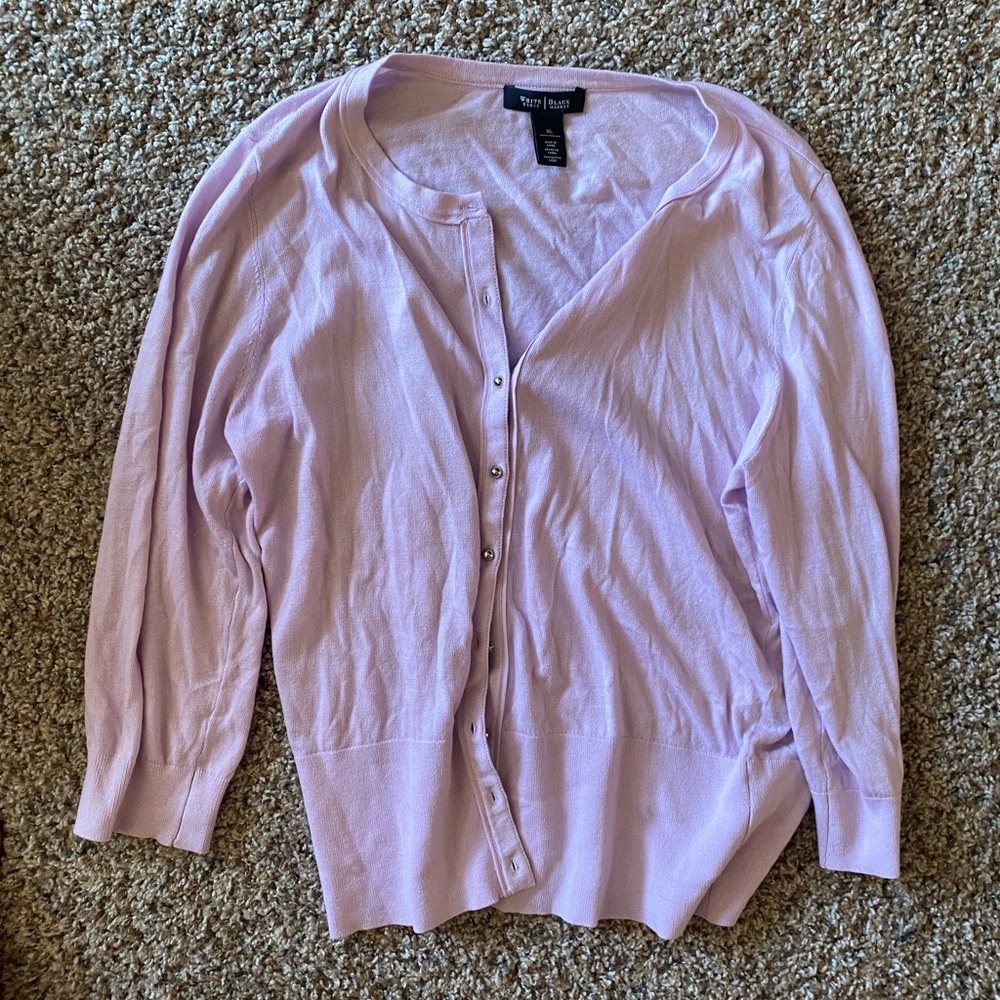 Women’s lavender cardigan